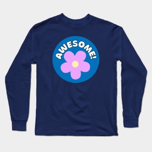 Encouragement Flower Long Sleeve T-Shirt